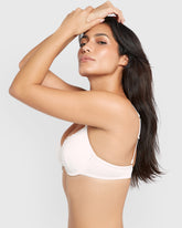 La Senza Obvious Lightly Lined Full Coverage Bra Ivory / 34B